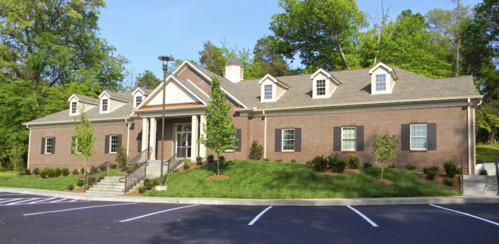 A photo of the front of the Gentry Orthodontics Building 